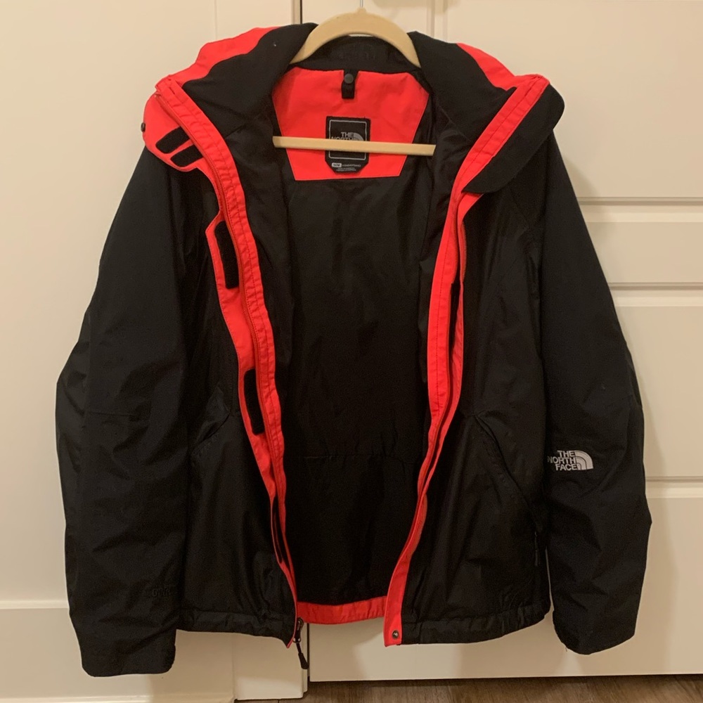 The North Face medium weight rain jacket